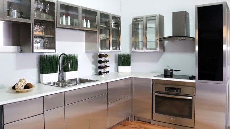 inspirasi desain kitchen set aluminium