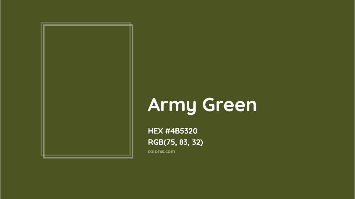 warna hijau army green