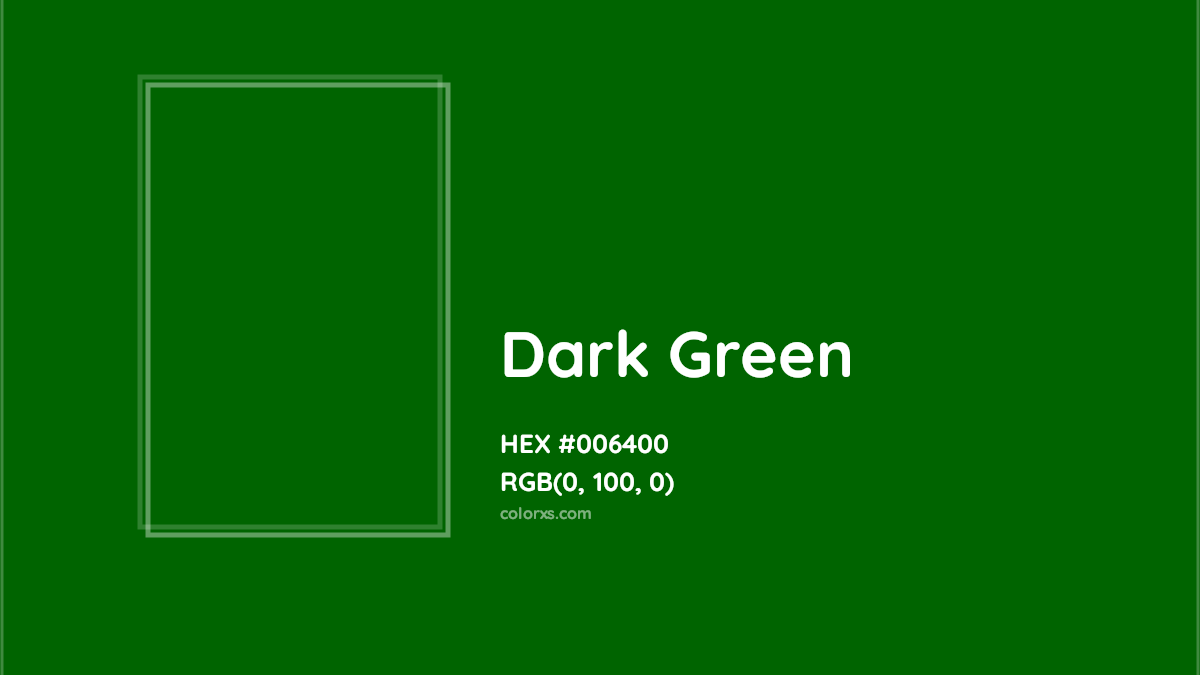 warna hijau tua dark green